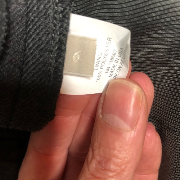 Vintage Jason Wu Moto Style Wool Zipper Trousers Gray 6 - Picture 15 of 16